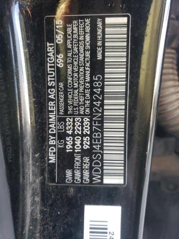 WDDSJ4EB7FN242485 Mercedes-Benz CLA 250
