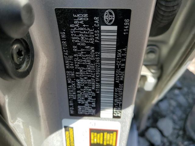 4T1BF1FK9GU234612 Toyota CAMRY LE