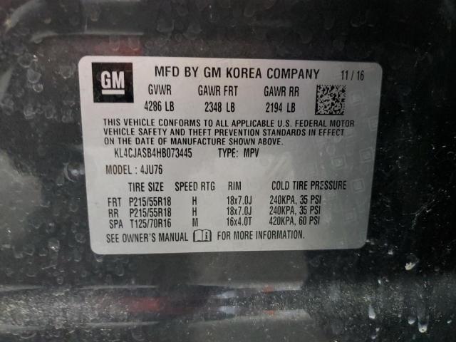 KL4CJASB4HB073445 Buick Encore Preferred