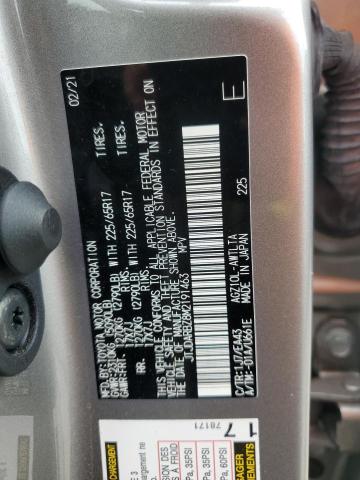 JTJDARBZ8M2191463 Lexus Nx 300 Base