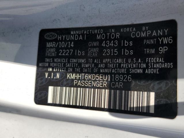 KMHHT6KD5EU118926 Hyundai Genesis Coupe 2.0t
