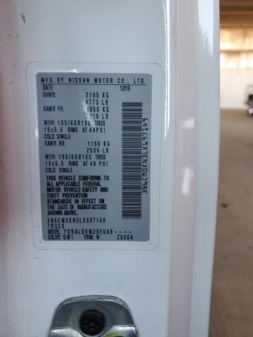 3N6CM0KN3LK697149 Nissan NV200 2.5S