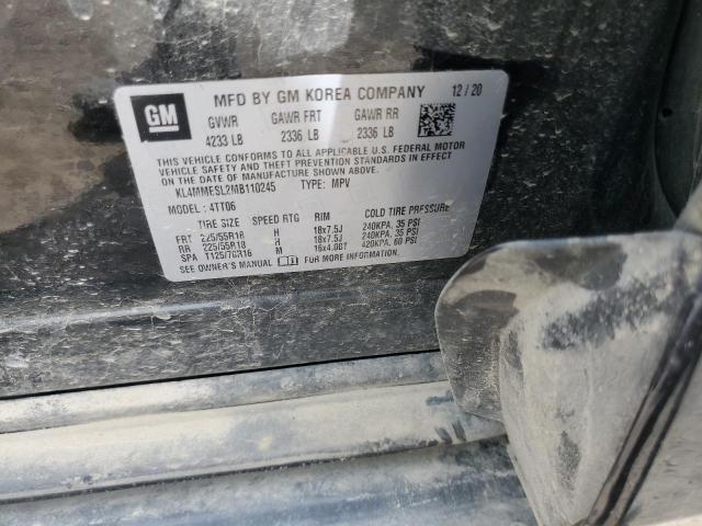 KL4MMFSL2MB110245 Buick Encore Gx Essence