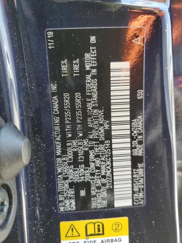 2T2ZZMCA3KC125149 Lexus Rx 350 Base