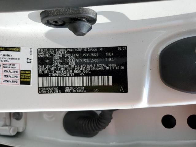 2T2HZMAA0MC209799 Lexus RX 350