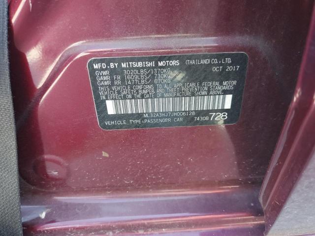 ML32A3HJ7JH006128 Mitsubishi MIRAGE ES