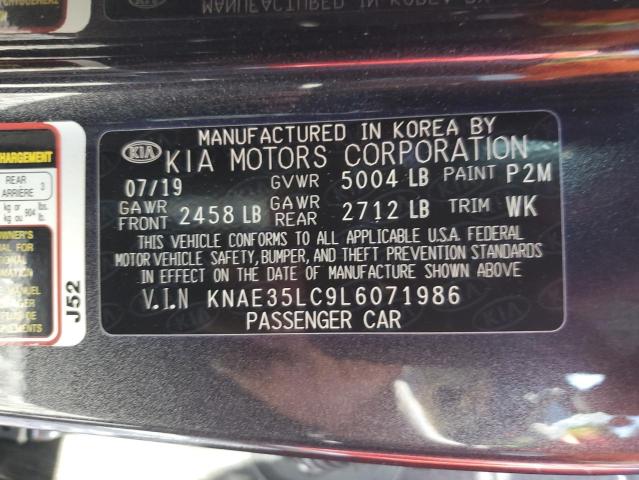 KNAE35LC9L6071986 KIA STINGER GT