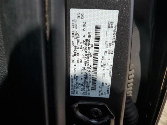 1FTEW1CF4FKD83500 Ford F150 Supercrew