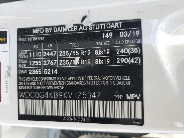 WDC0G4KB9KV175347 Mercedes-Benz Glc 300 4matic
