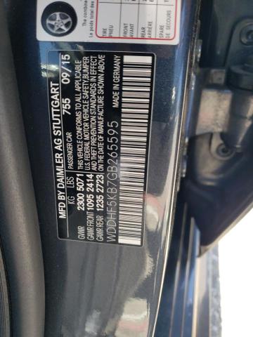 WDDHF5KB7GB265595 Mercedes-Benz E 350