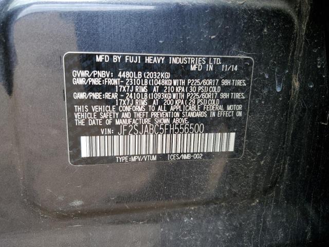 JF2SJABC5FH556500 Subaru Forester 2.5i