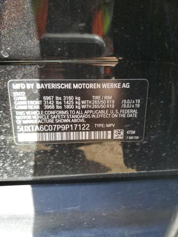 5UXTA6C07P9P17122 BMW X5 Xdrive45e