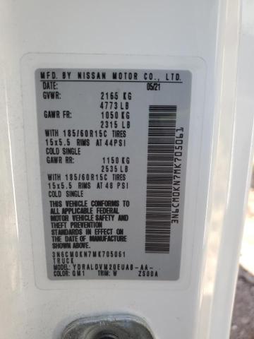 3N6CM0KN7MK705061 Nissan NV200 2.5S