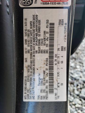 3FADP4BJ4HM130209 Ford FIESTA SE