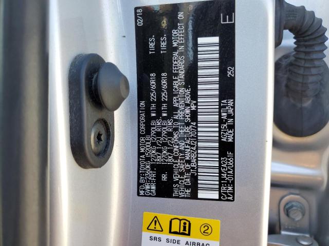 JTJBARBZ4J2170774 Lexus Nx 300 Base