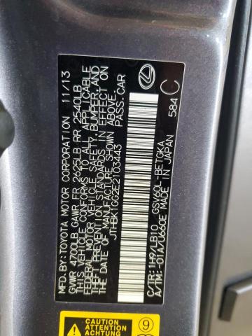 JTHBK1GG2E2103443 Lexus ES 350