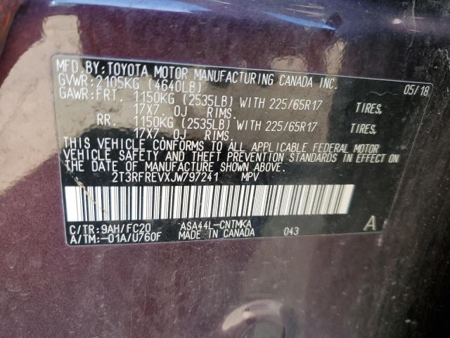 2T3RFREVXJW797241 Toyota Rav4 Adventure
