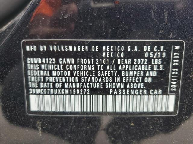 3VWC57BUXKM199272 Volkswagen JETTA S