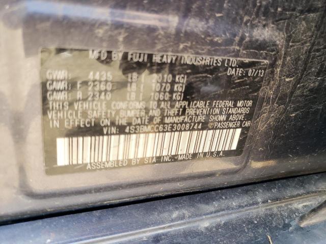 4S3BMCC63E3008744 Subaru Legacy 2.5i Premium