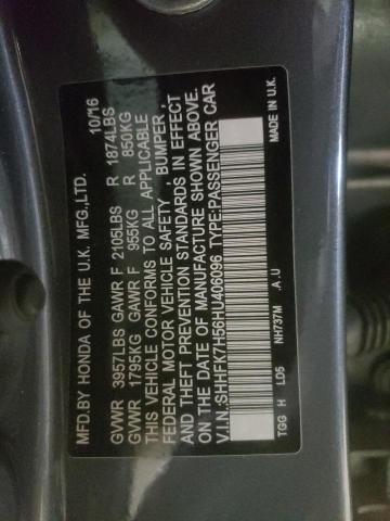SHHFK7H56HU406096 Honda CIVIC EX