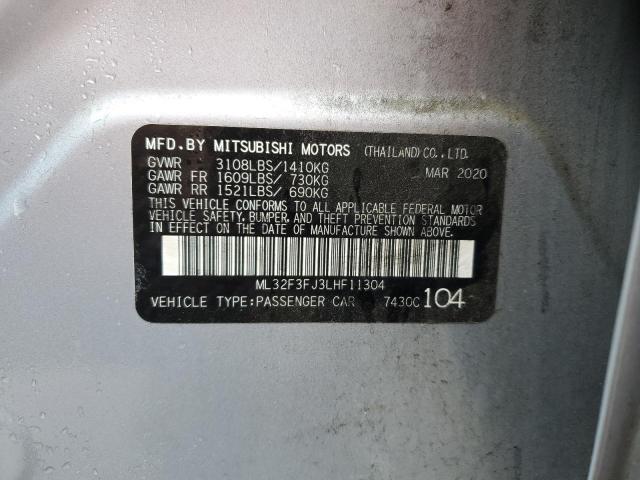 ML32F3FJ3LHF11304 Mitsubishi Mirage G4 Es