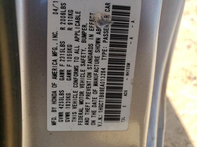 1HGCT1B89EA013264 Honda ACCORD EXL