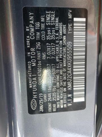 KM8J2CA4XKU955509 Hyundai TUCSON SE