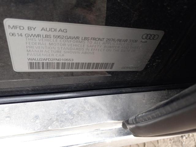 WAUJ2AFD2FN010553 Audi A8 QUATTRO