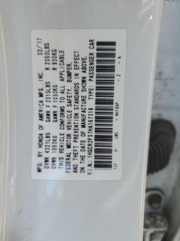 1HGCR2F57HA167318 Honda Accord Sport