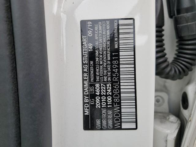 WDDWF8DB6LR549811 Mercedes-Benz C 300