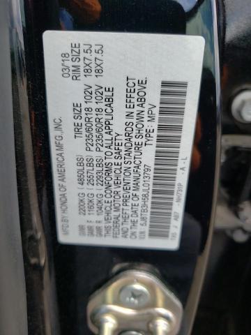 5J8TB3H58JL013797 Acura Rdx Technology