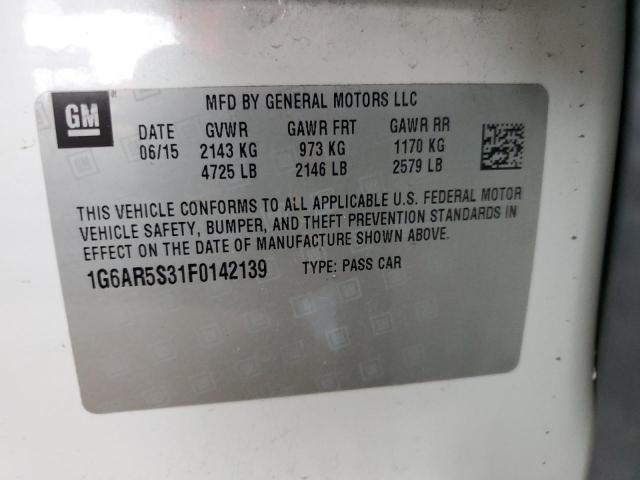 1G6AR5S31F0142139 Cadillac Cts Luxury Collection