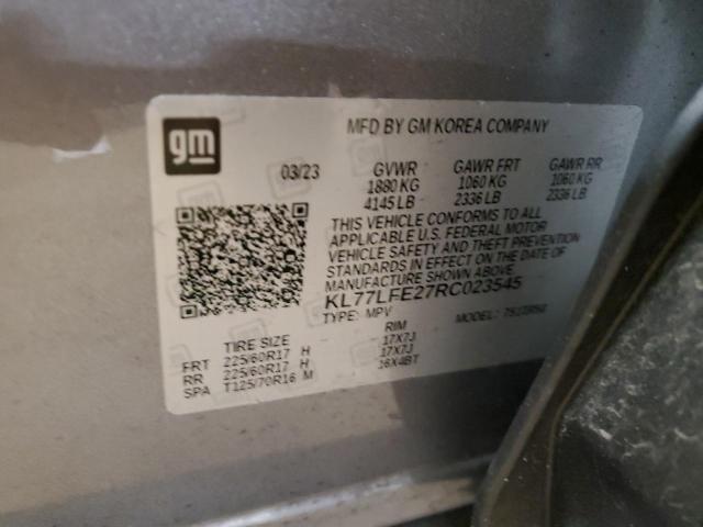 KL77LFE27RC023545 Chevrolet TRAX LS