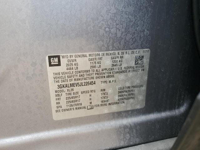 3GKALMEV5JL226454 GMC Terrain Sle