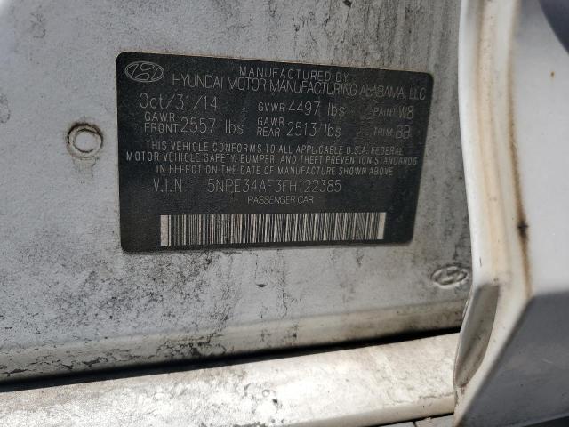 5NPE34AF3FH122385 Hyundai Sonata Sport