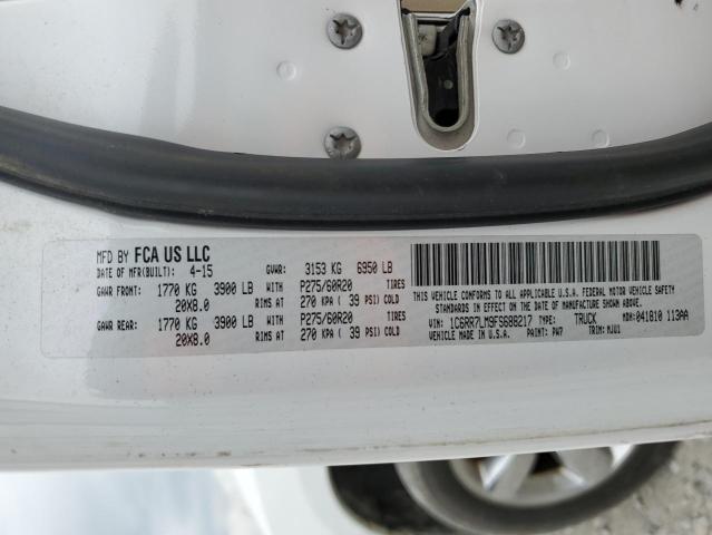 1C6RR7LM9FS688217 RAM 1500 Slt