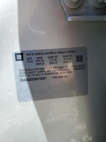 2G4GK5EX2G9158461 Buick Regal