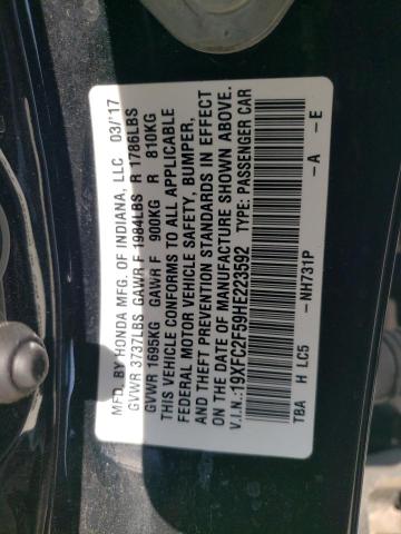 19XFC2F59HE223592 Honda Civic Lx