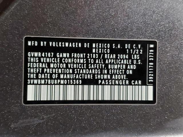 3VWBM7BU8PM015369 Volkswagen Jetta Sport