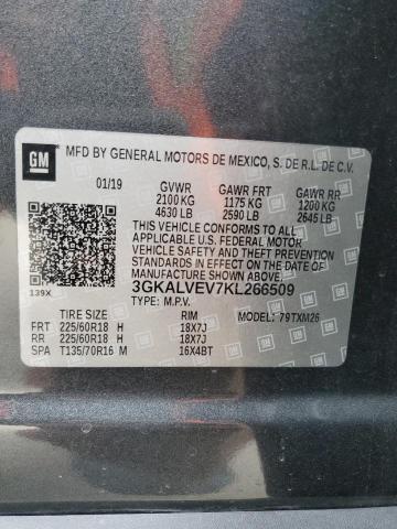 3GKALVEV7KL266509 GMC Terrain Slt