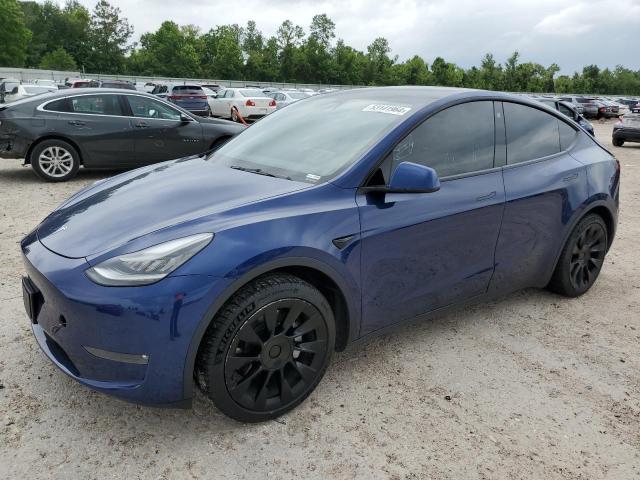 Auction sale of the 2021 Tesla Model Y , vin: 5YJYGDEE2MF123851, lot number: 153141964