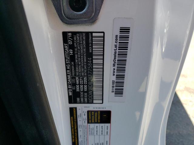 WDDWJ8DB2KF775844 Mercedes-Benz C 300