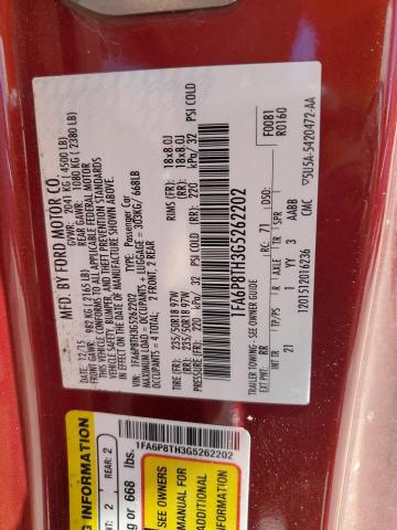 1FA6P8TH3G5262202 Ford Mustang