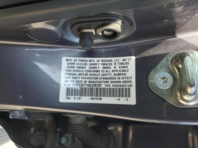 19XFC2F71HE228707 Honda CIVIC EX