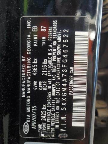 5XXGM4A73FG467622 KIA dohc gdi theta ii