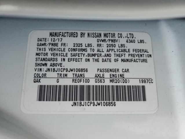 JN1BJ1CP9JW106856 Nissan ROGUE SPOR