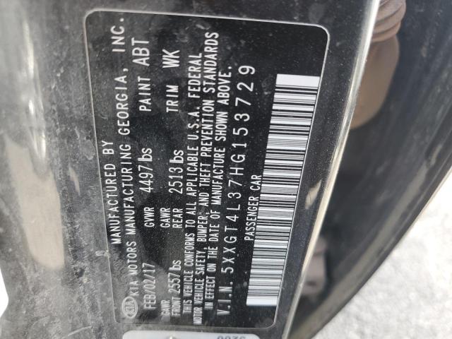 5XXGT4L37HG153729 KIA g 2.4 dohc gdi