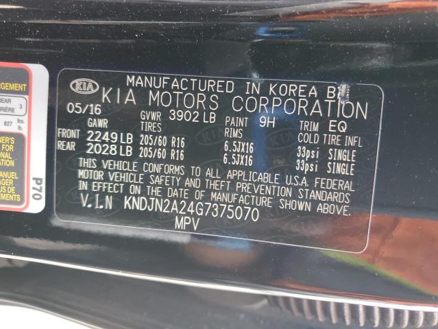 KNDJN2A24G7375070 KIA Soul