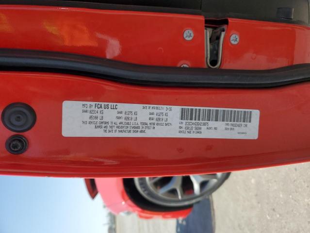 2C3CDXHG3GH218875 Dodge 2016