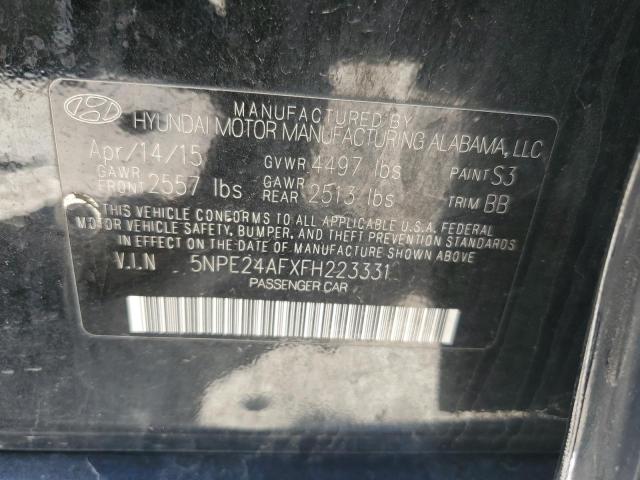 5NPE24AFXFH223331 Hyundai dohc gdi theta-ii
